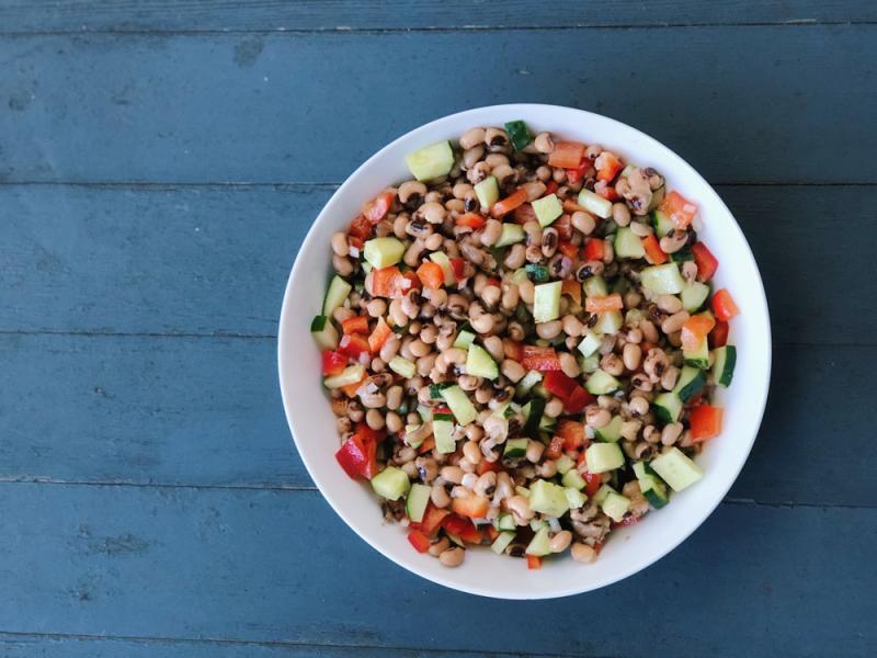 Cold Black-Eyed Pea Salad