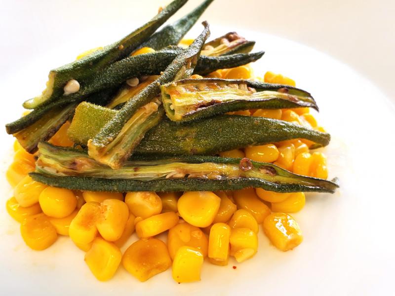Oldways Okra and Corn