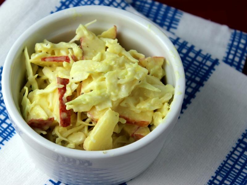 Apple Cabbage Slaw