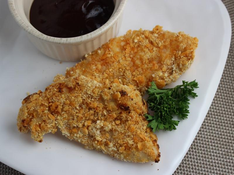 Crispy Cheesy Chicken Sticks